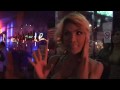 Ladyboys outside of Temptations bar