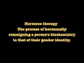 Transgender Glossary and Definitions