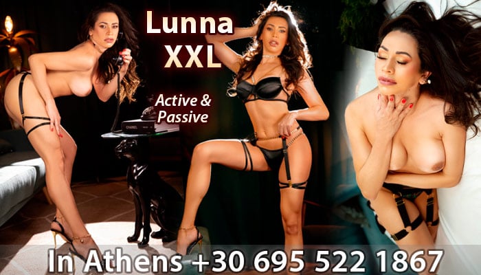 Shemale escort Lunna Galvao
