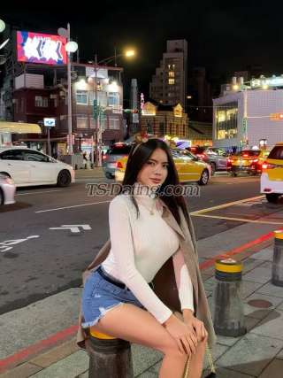 Transgender model Cassey Love in Taipei