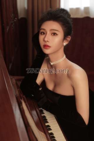 Transgender model China ZhenKeKe in shenzhen