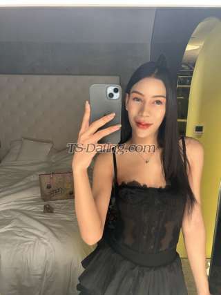 Transgender model Pinky in Pattaya
